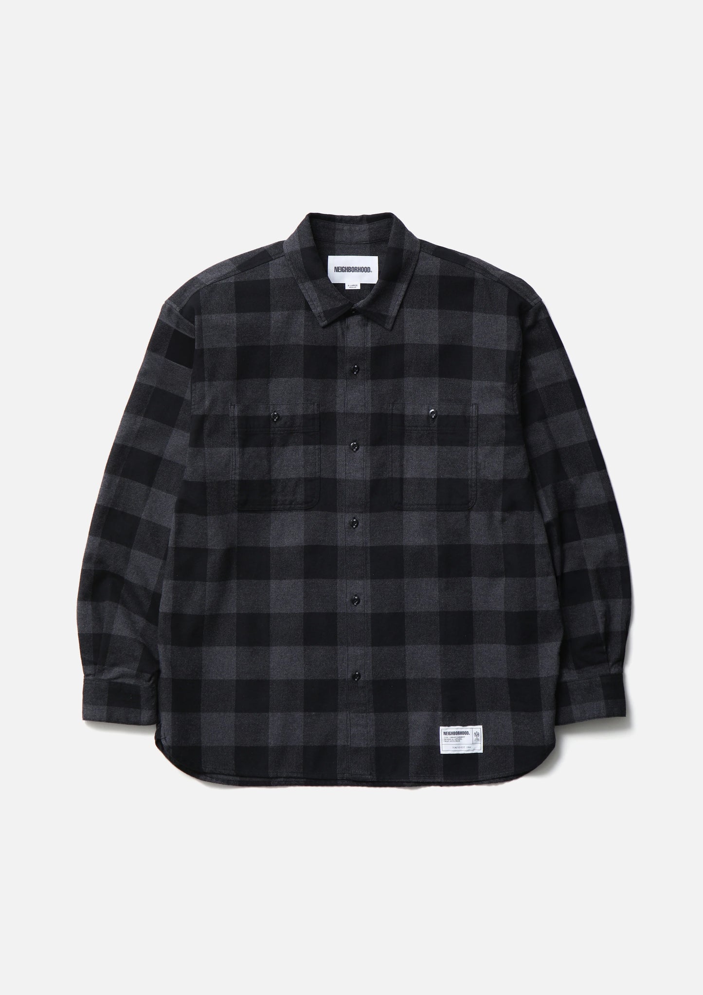BUFFALO CHECK SHIRT LS