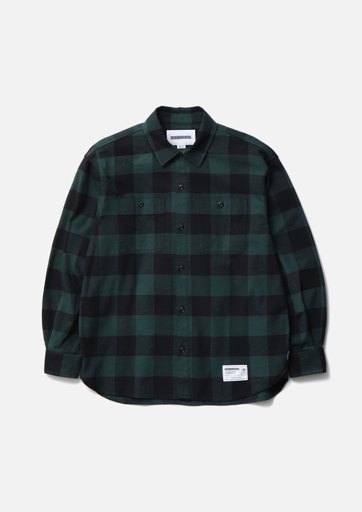 BUFFALO CHECK SHIRT LS