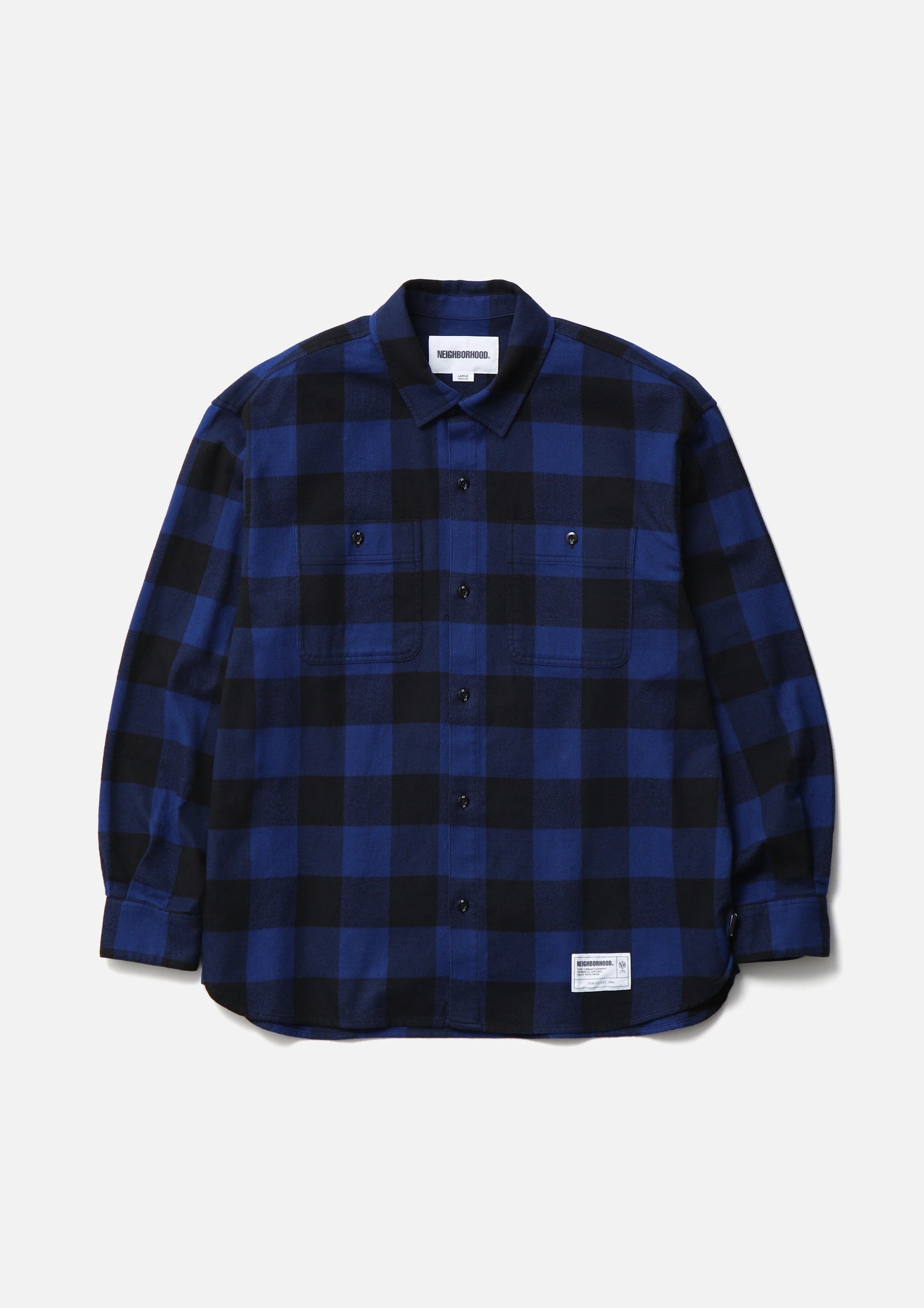 BUFFALO CHECK SHIRT LS