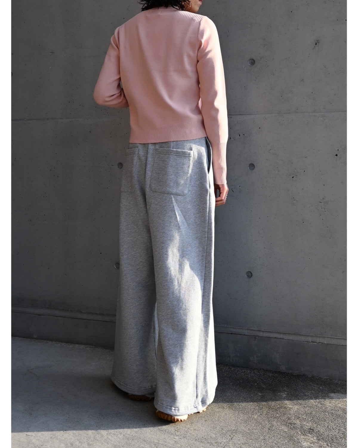 SLASH WAIST SWEAT PANTS