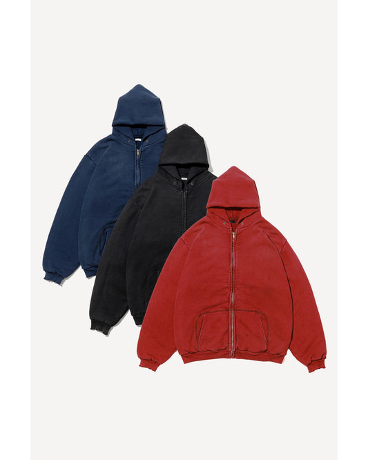 Vintage Zip Sweat Hoodie