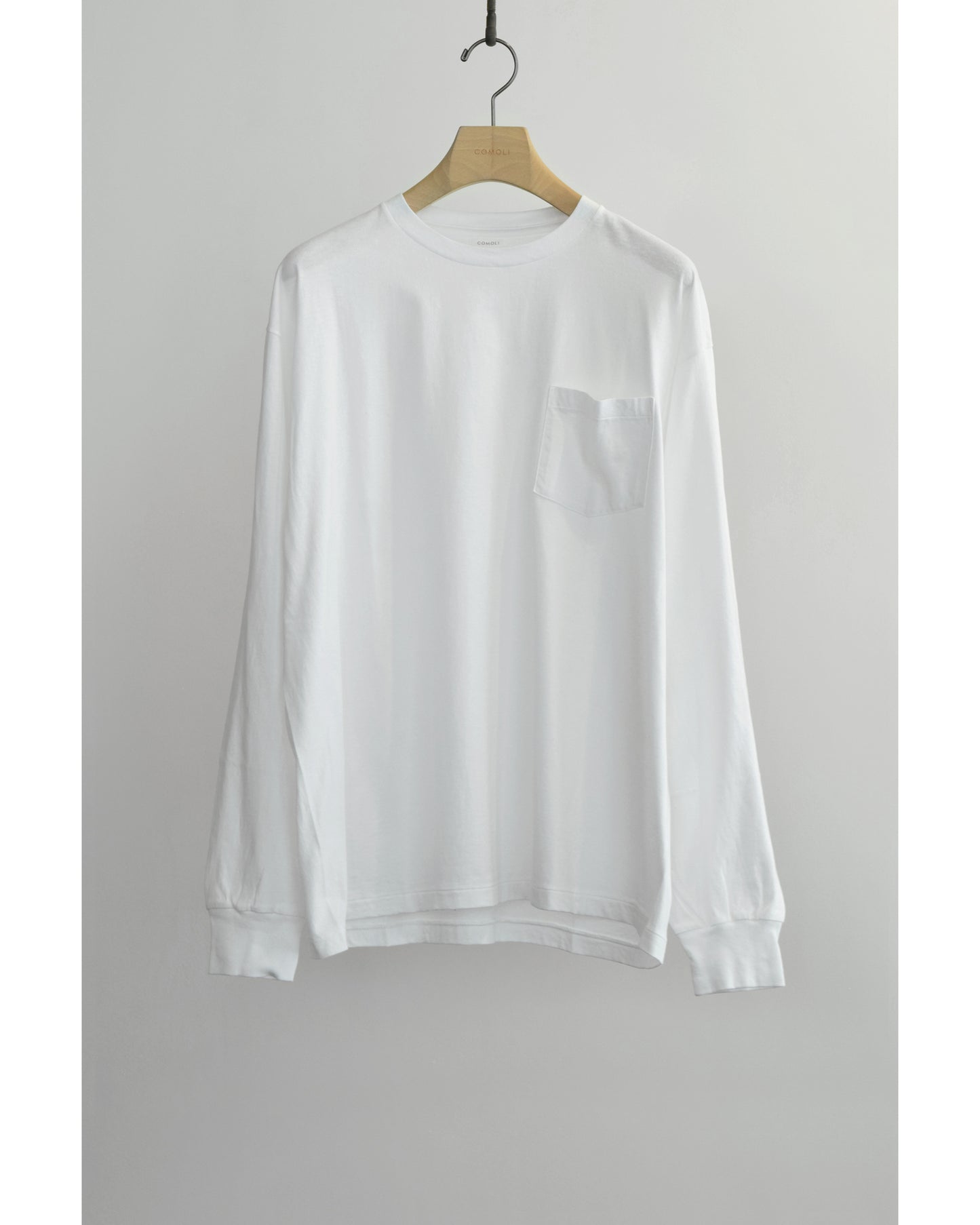 サープラス 長袖Tシャツ WHITE