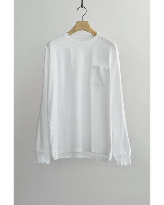 サープラス 長袖Tシャツ WHITE