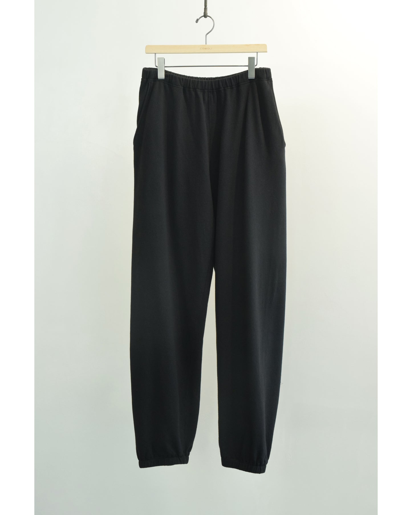 LWコットン裏毛 パンツ BLACK