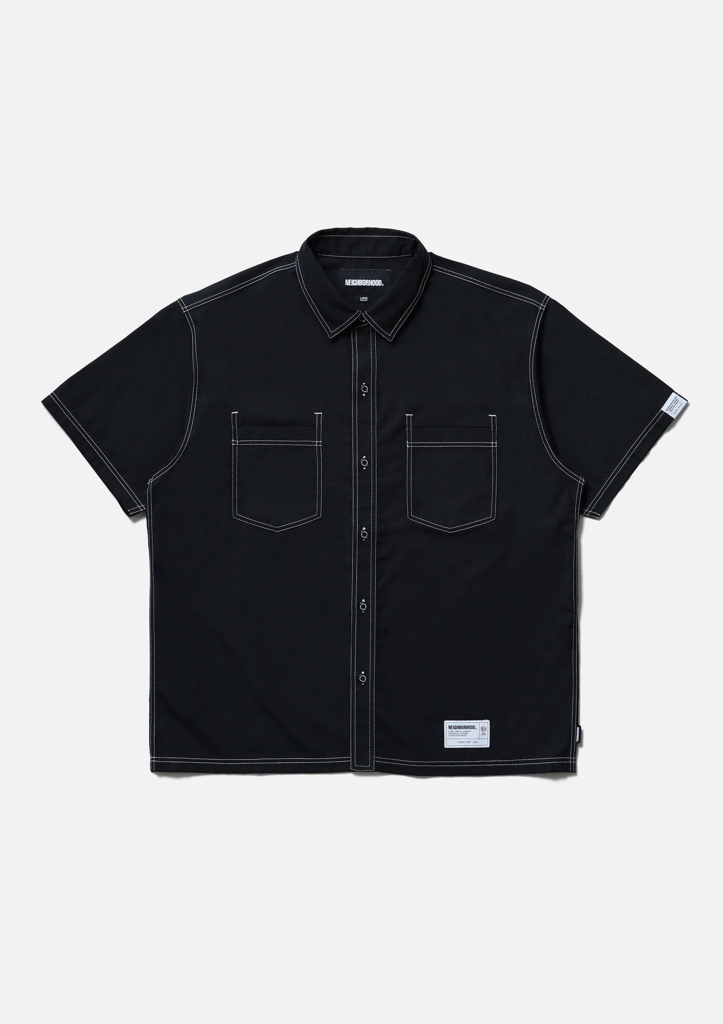 VISIBLE STITCHING SHIRT SS – TIME AFTER TIME
