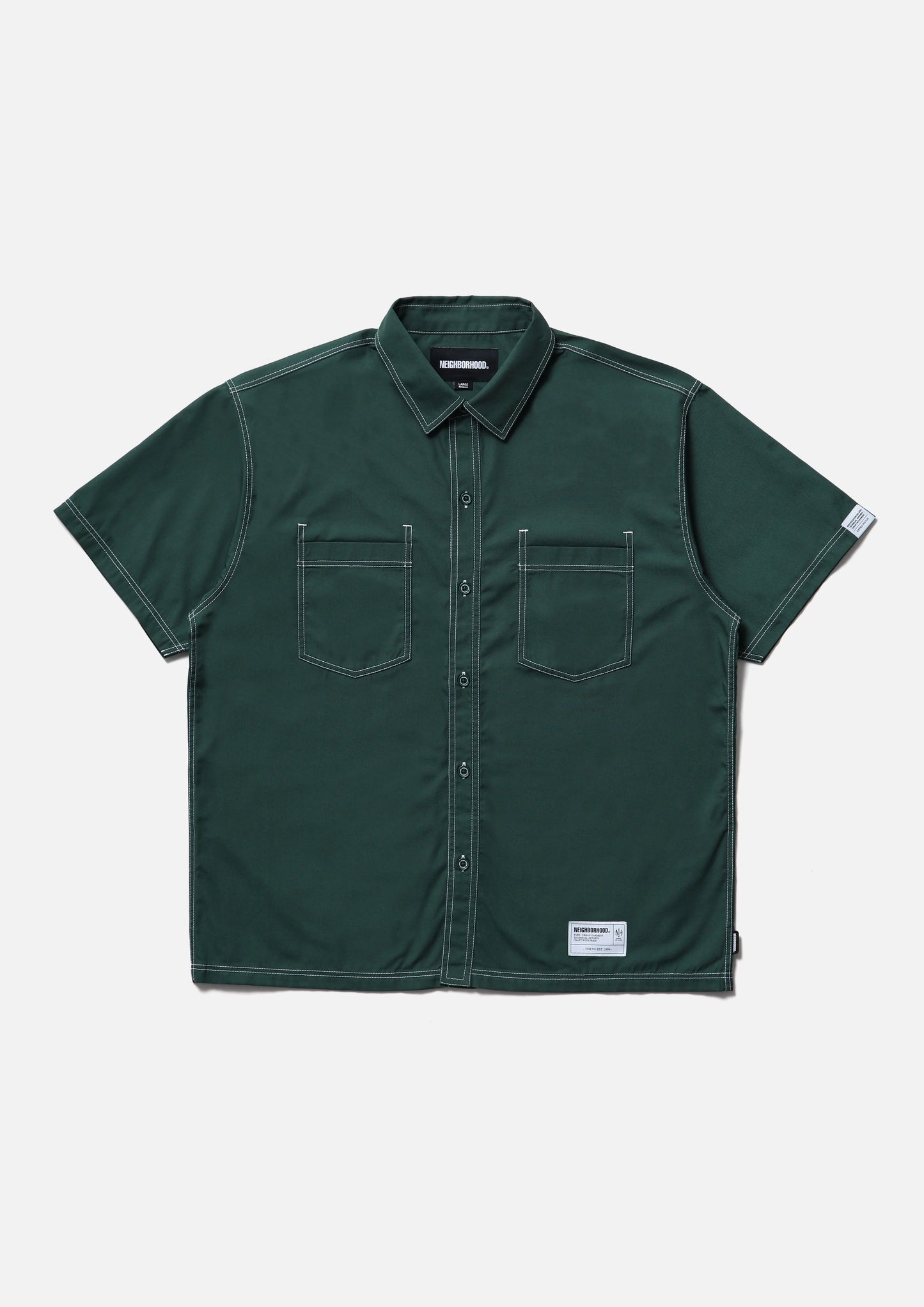 VISIBLE STITCHING SHIRT SS – TIME AFTER TIME