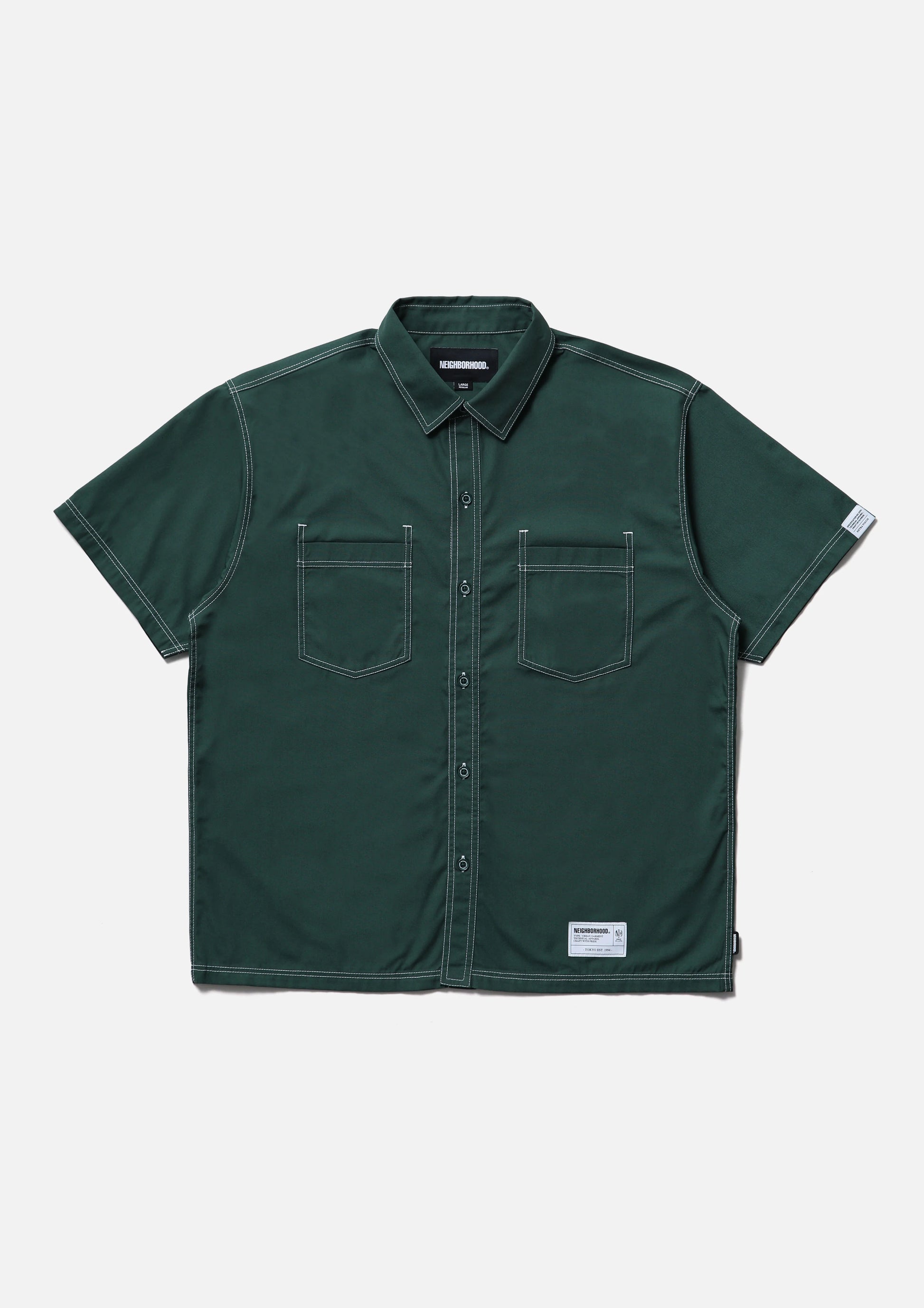 VISIBLE STITCHING SHIRT SS – TIME AFTER TIME