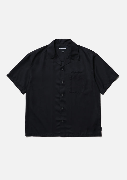 SOLID COLOR HAWAIIAN SHIRT SS