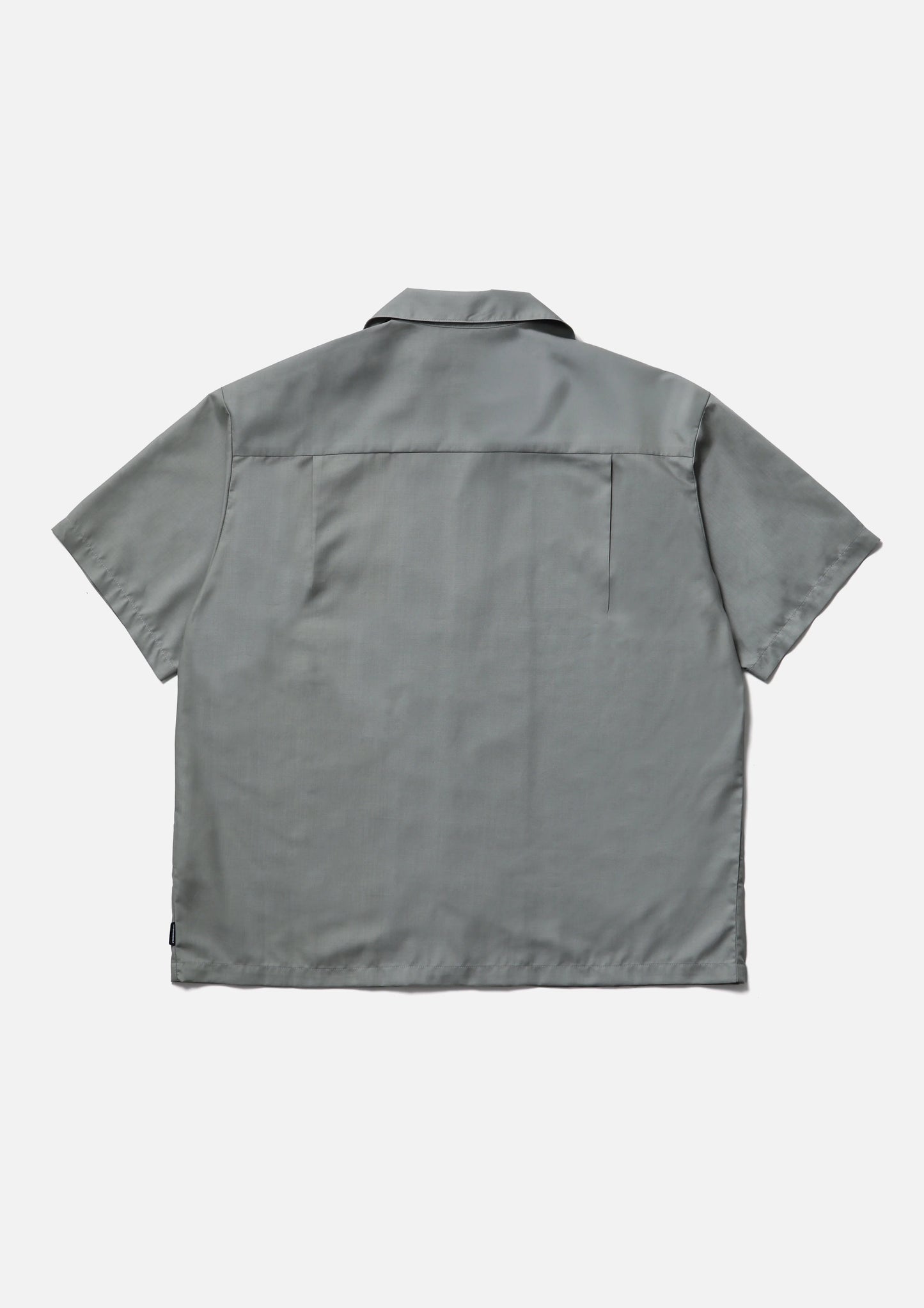 SOLID COLOR HAWAIIAN SHIRT SS