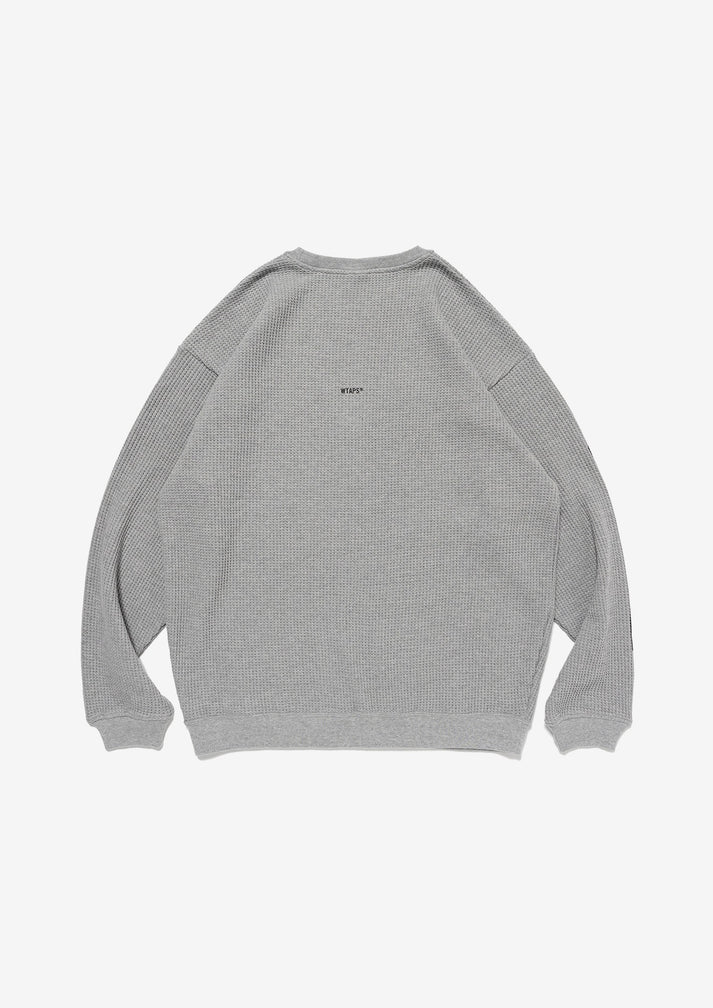 WAFFLE RIBBED / LS / COTTON