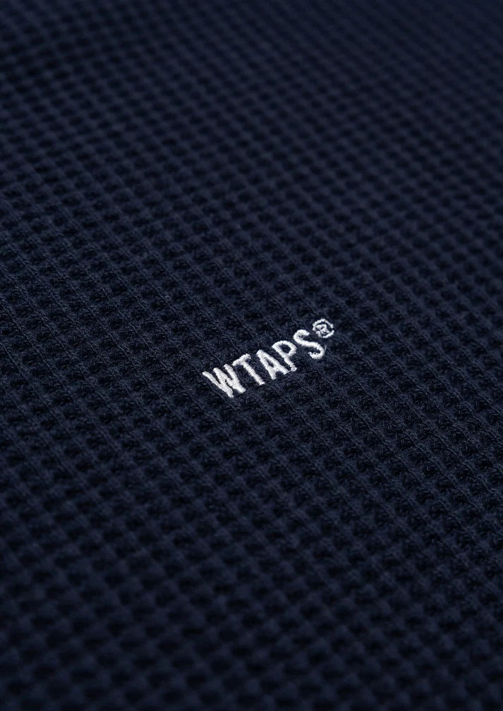 WAFFLE RIBBED / LS / COTTON