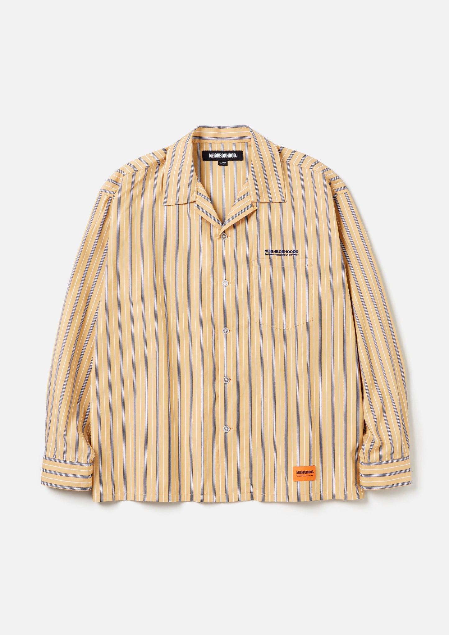 STRIPE WORK SHIRT LS