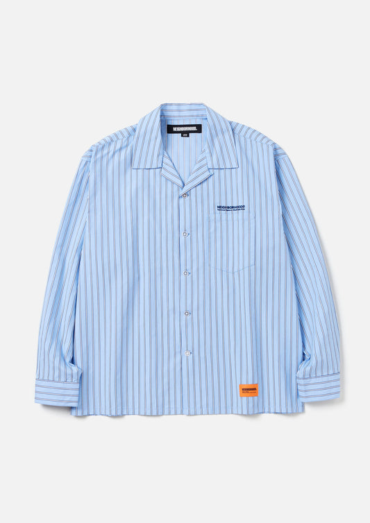 STRIPE WORK SHIRT LS