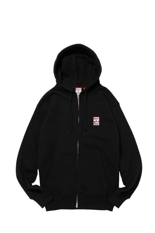 MINI MINI FRAME EMB ZIP UP HOODIE CO