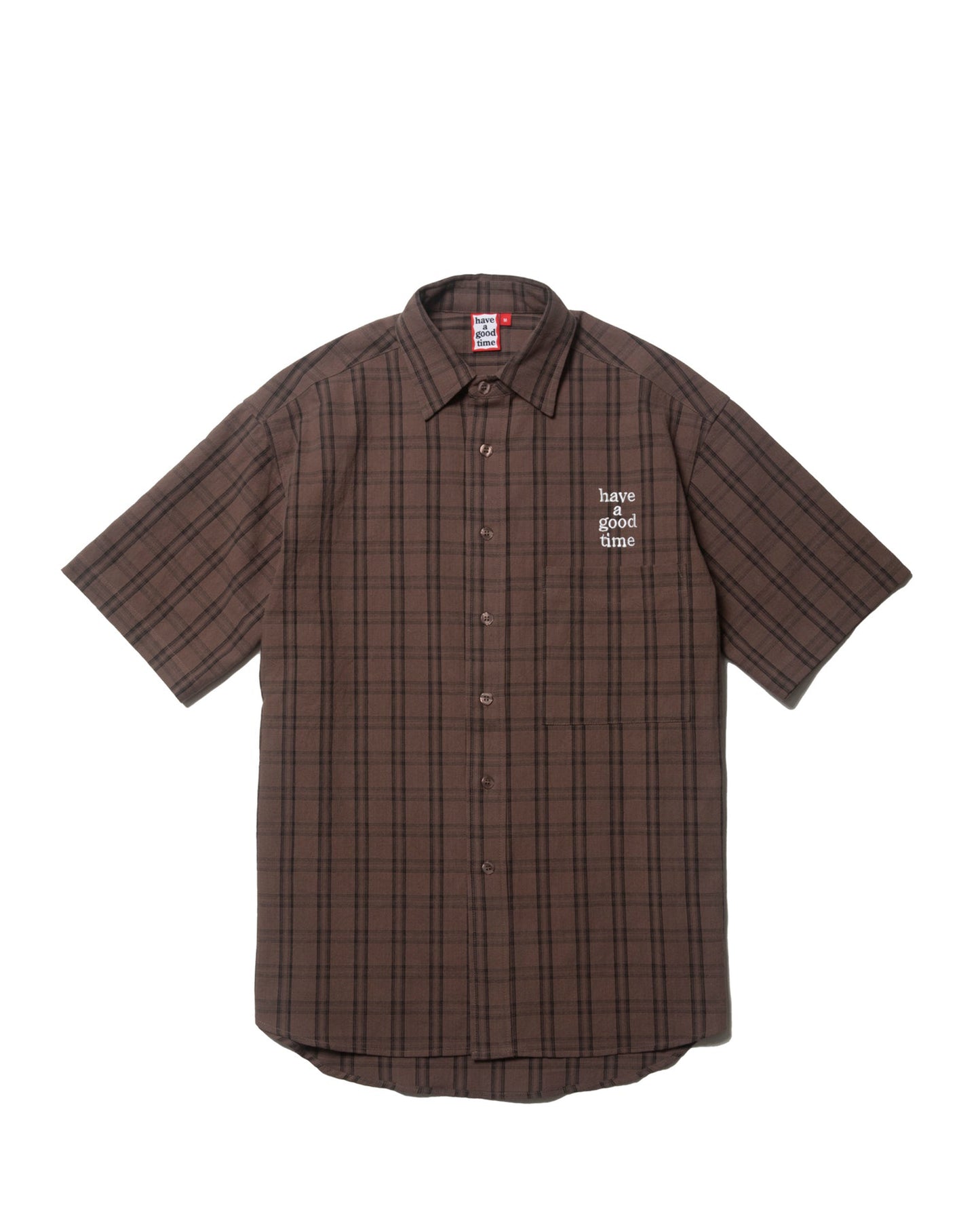 MINI LOGO S/S CHECK SHIRT