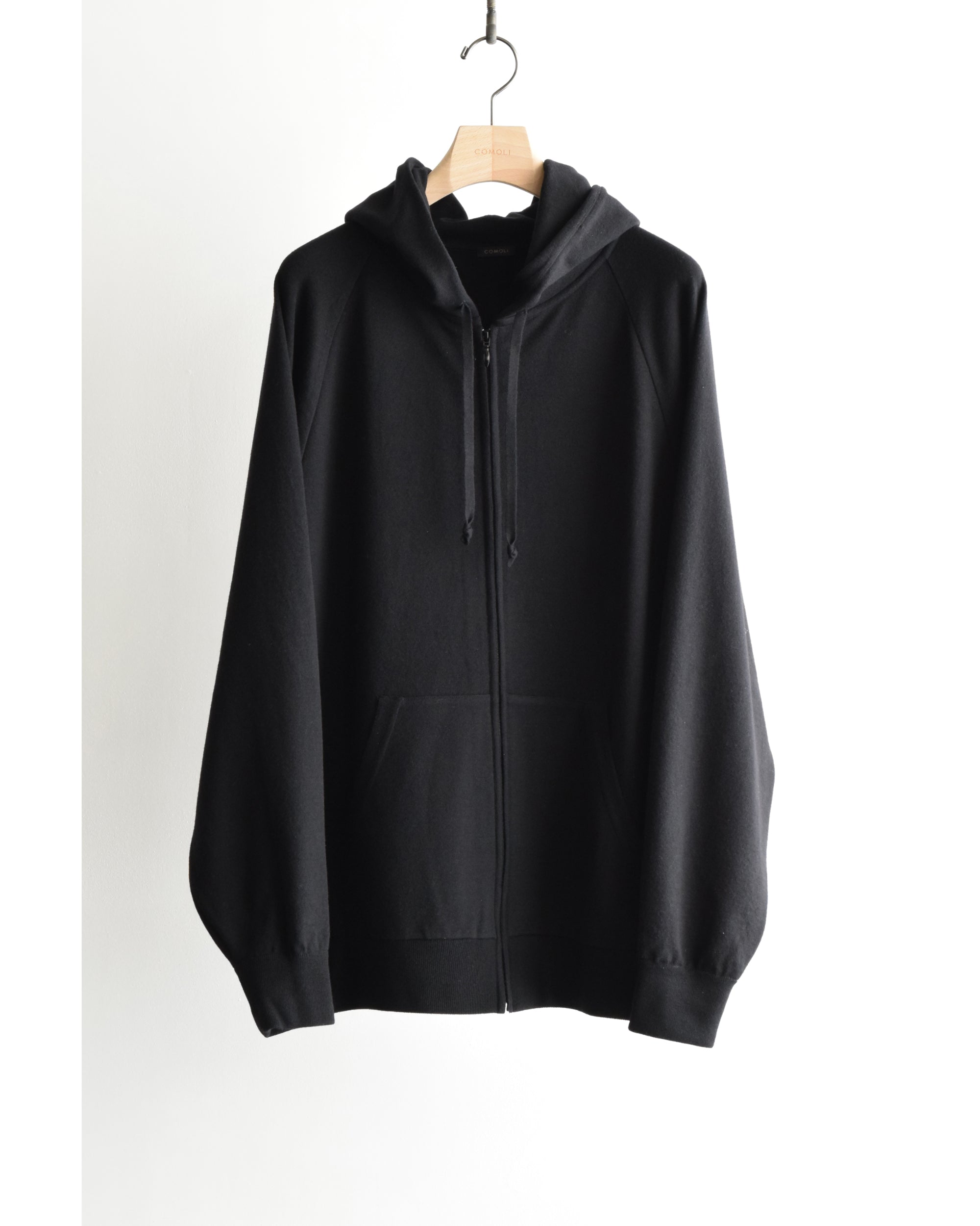 2025SS COMOLI　ウールニット ジップパーカ C03-06003 COMOLI(コモリ) ウールニットジップニットパーカーC03-06003 C03-06003