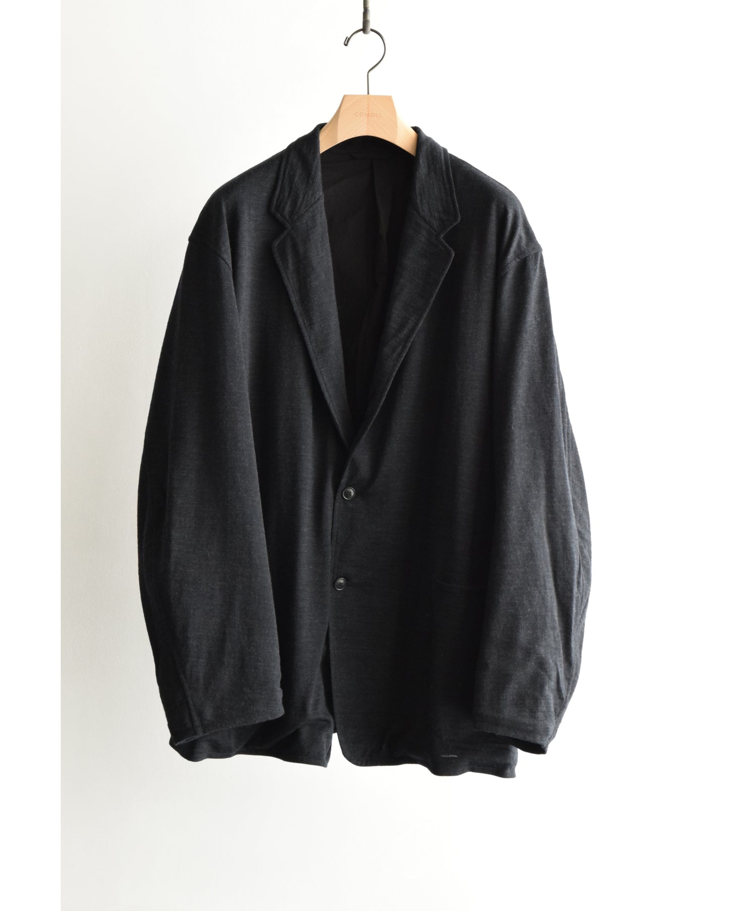 ウールニット ジャケット CHARCOAL