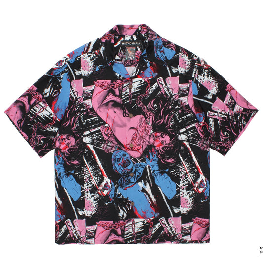 TERRIFIER / S/S HAWAIIAN SHIRT ( TYPE-3 )