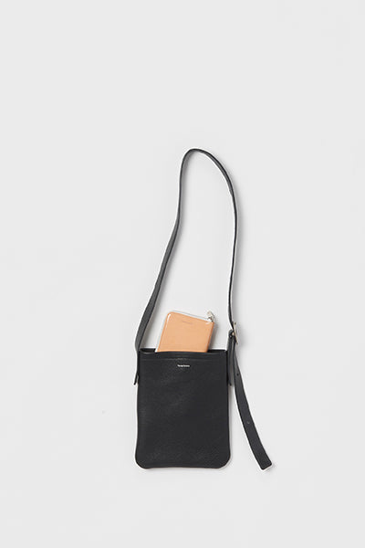 one side belt bag small BLACK