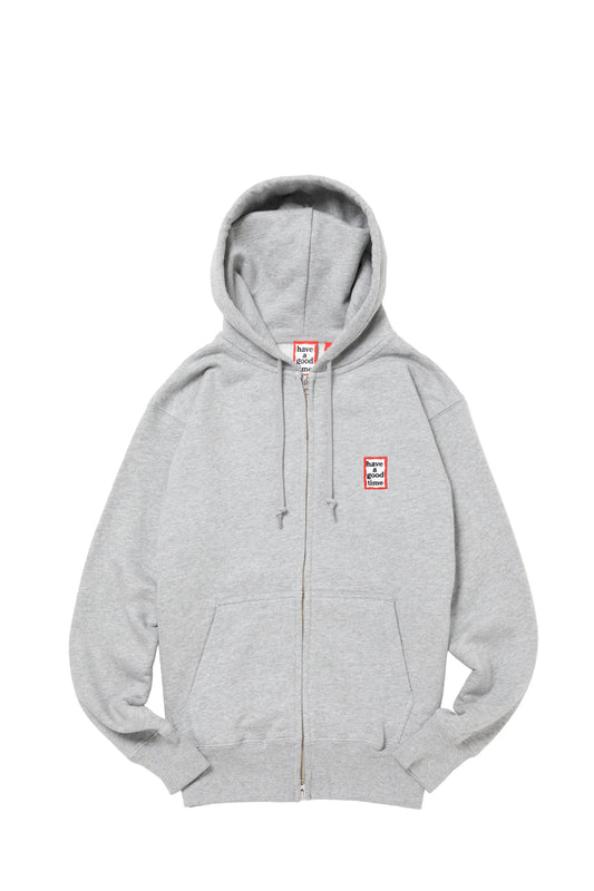 MINI MINI FRAME EMB ZIP UP HOODIE CO