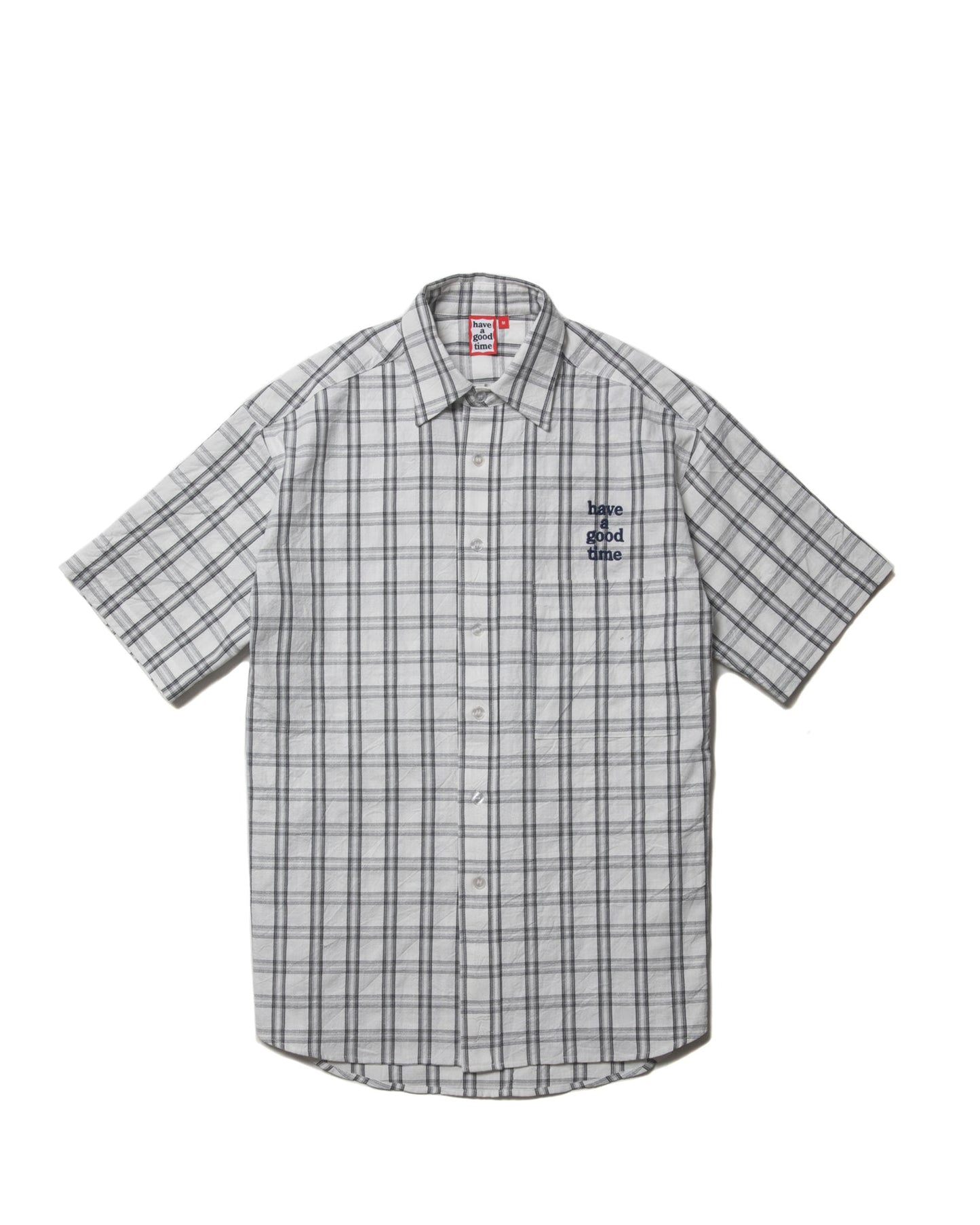 MINI LOGO S/S CHECK SHIRT