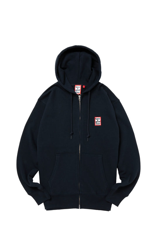 MINI MINI FRAME EMB ZIP UP HOODIE CO