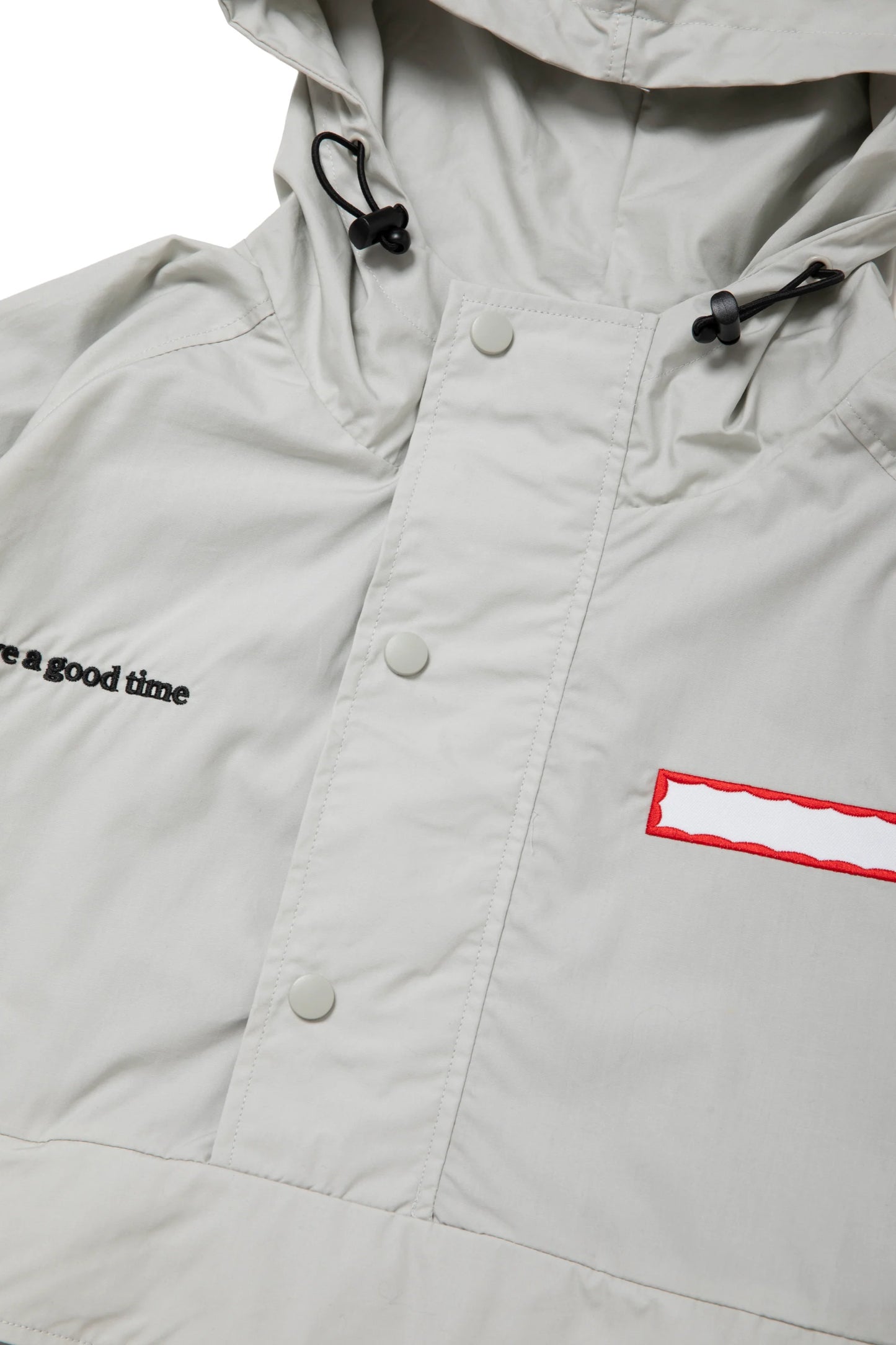 SIDE LOGO SIDE BLANK FRAME ANORAK JACKET
