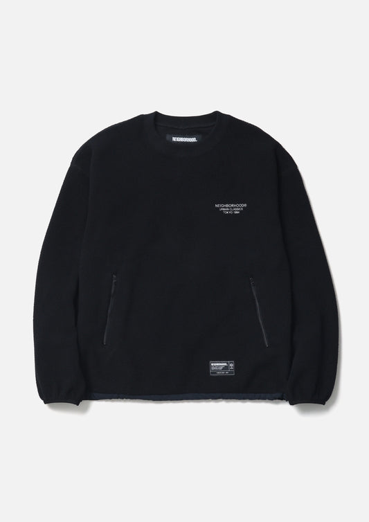 FLEECE CREWNECK LS