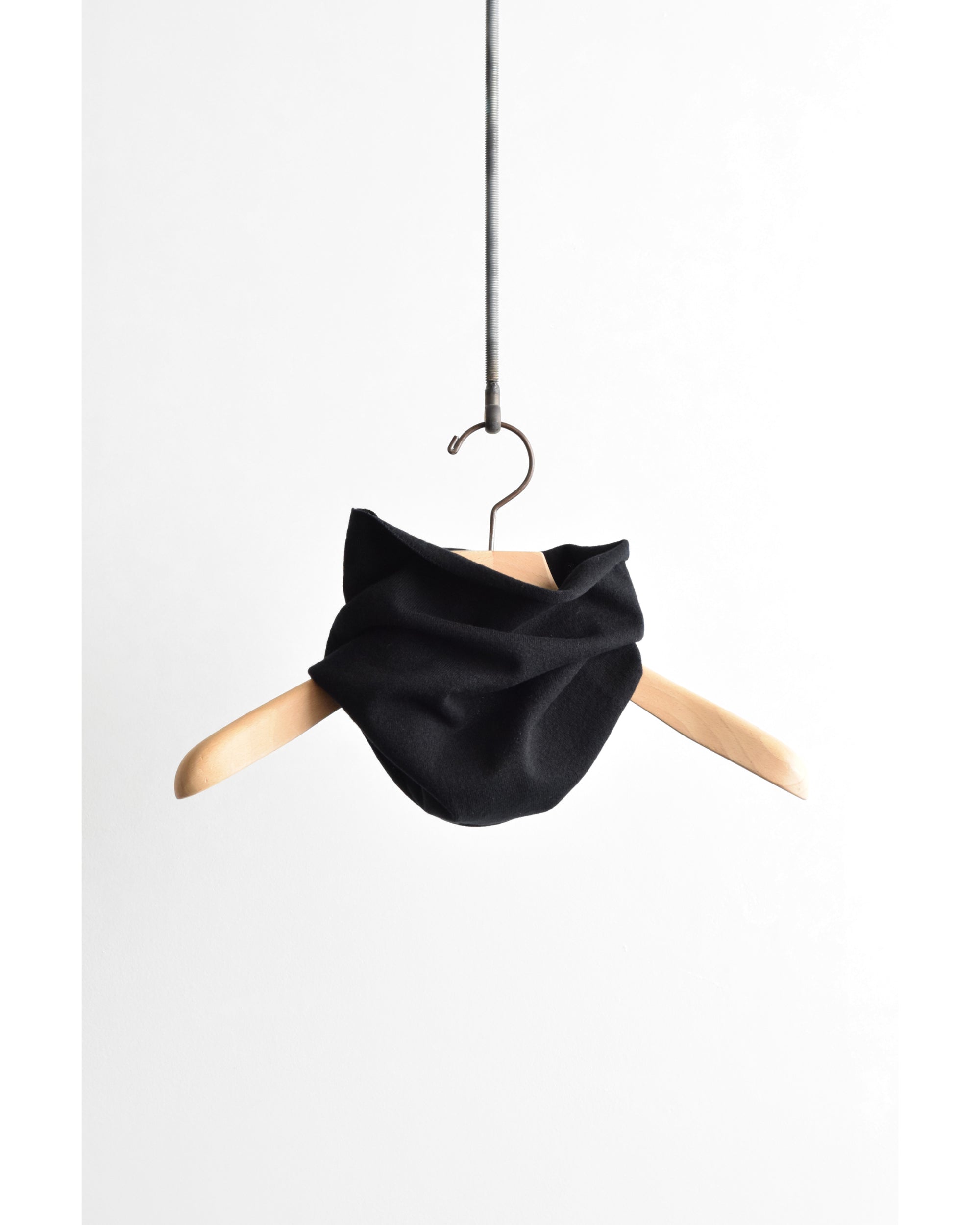 カシミヤ ネックウォーマー BLACK – TIME AFTER TIME