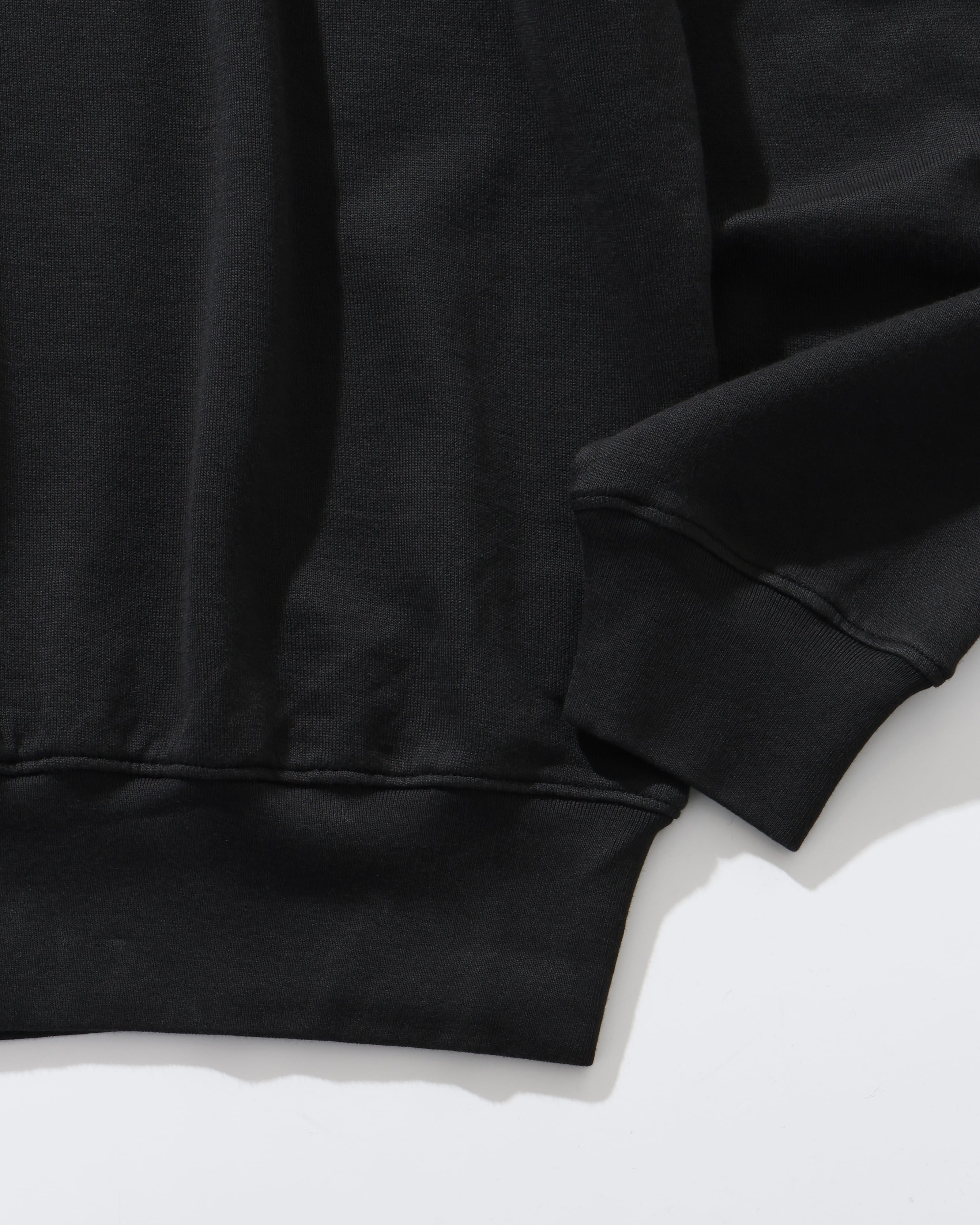 SUPER HIGH GAUGE SWEAT P/O INK BLACK – TIME AFTER TIME