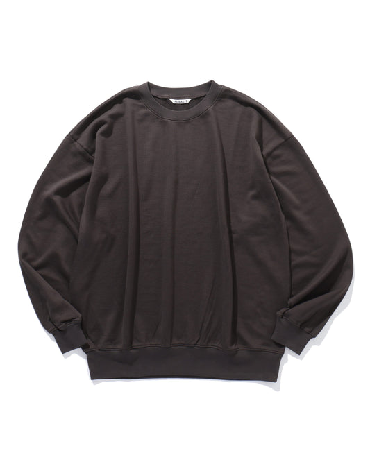 SUPER HIGH GAUGE SWEAT P/O DARK BROWN