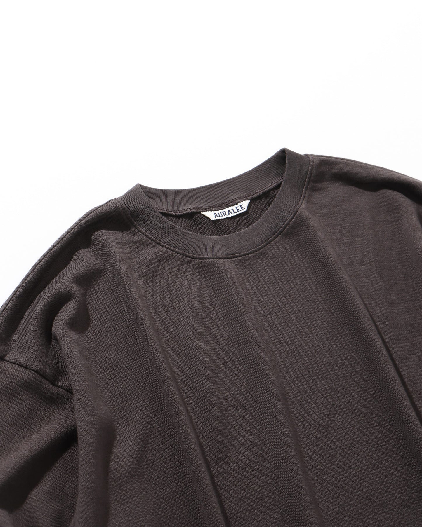 SUPER HIGH GAUGE SWEAT P/O DARK BROWN