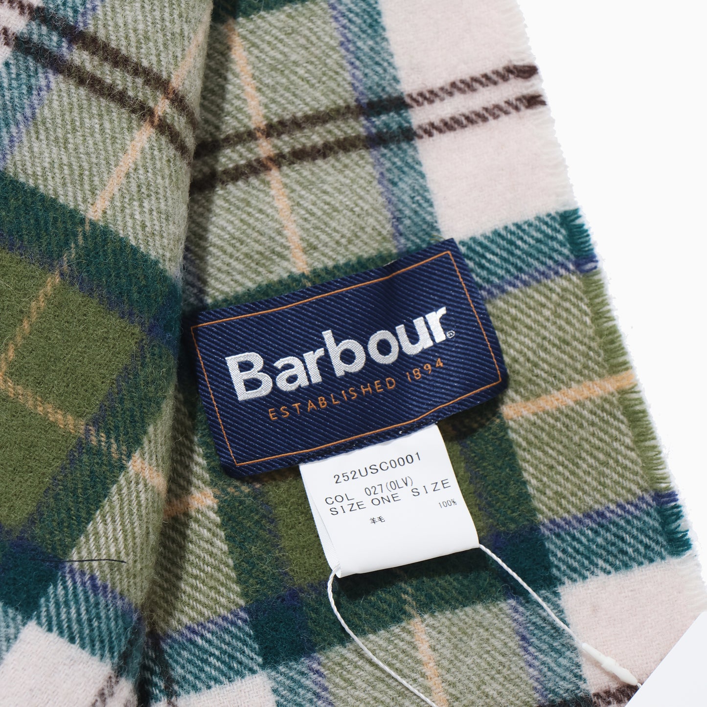 Tartan Wool Scarf