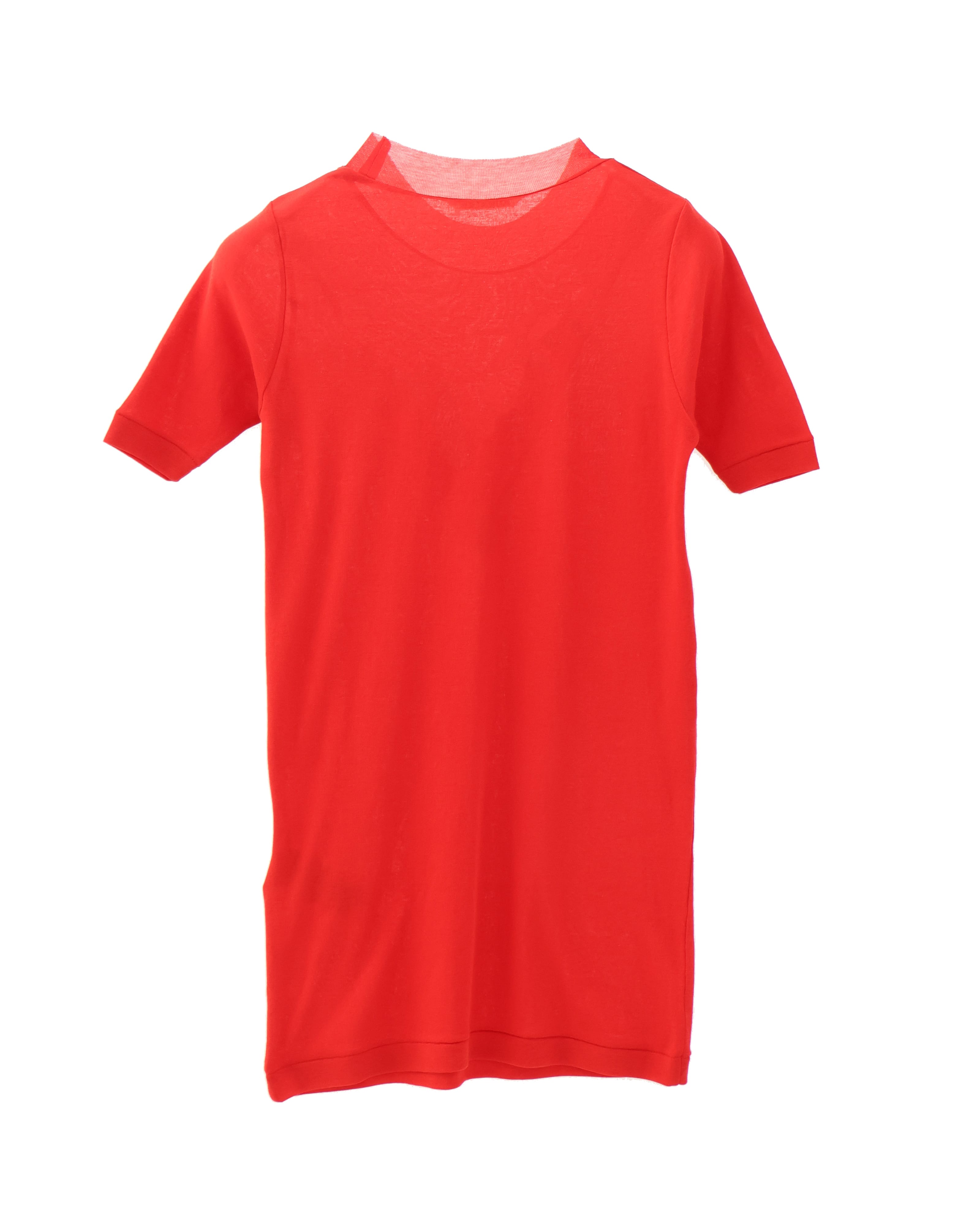 AURALEE コットンTシャツ サイズ1 赤 SUPER HIGH GAUGE SHEER RIB TEE – TIME AFTER TIME