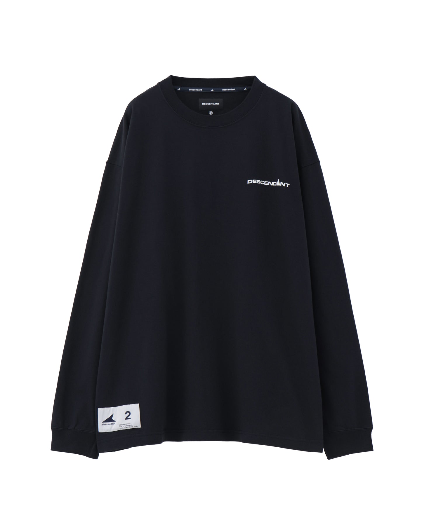 ENVIRONMENT ORGANIC COTTON LS  NAVY