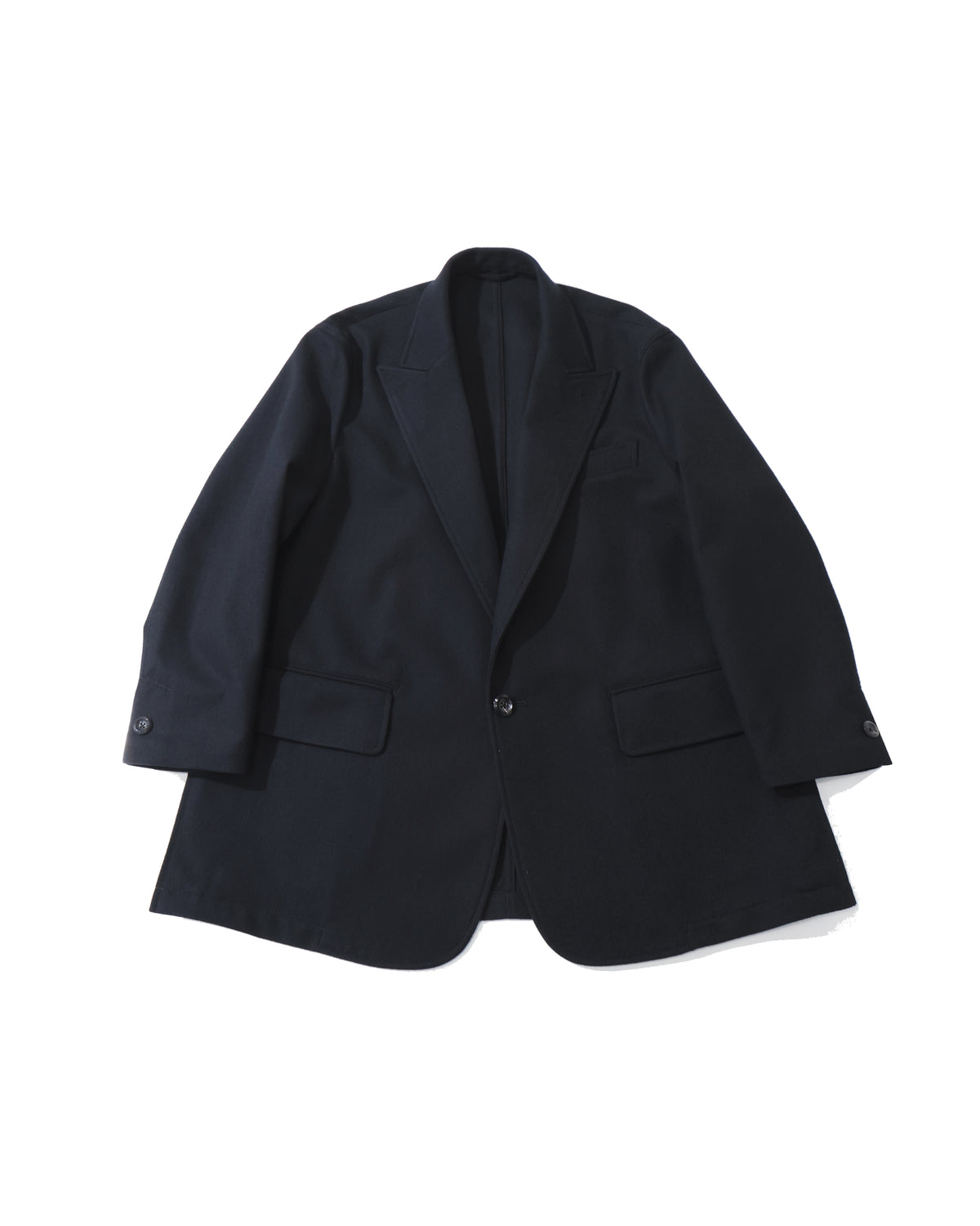 THE PEAKED LAPEL EASY JACKET