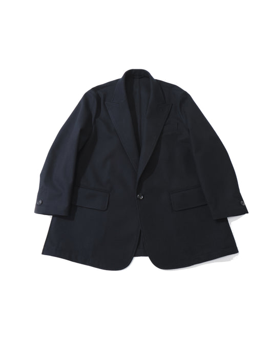 THE PEAKED LAPEL EASY JACKET