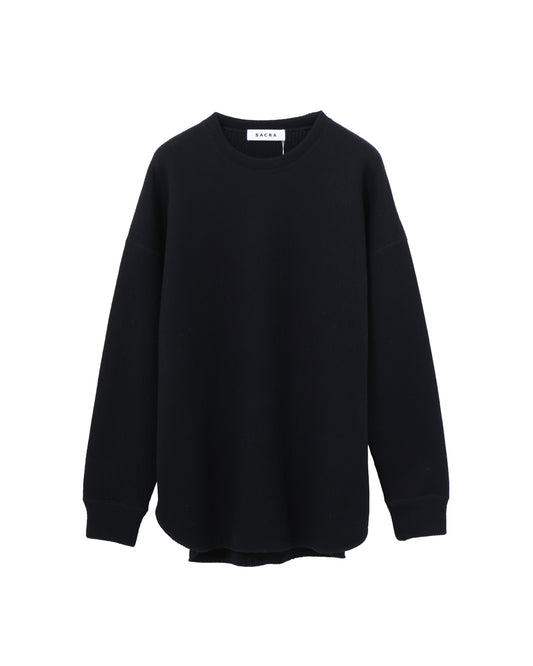 WOOLEN COTTON TOP