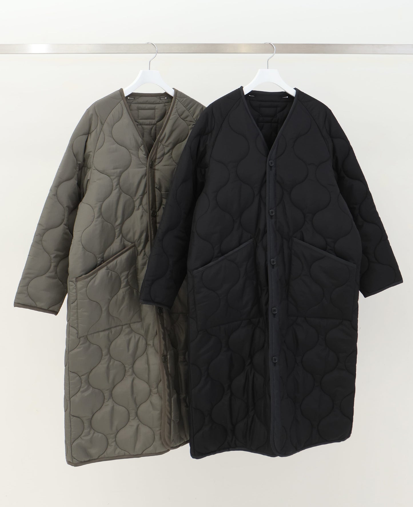 QUILTED LINER COAT 17485