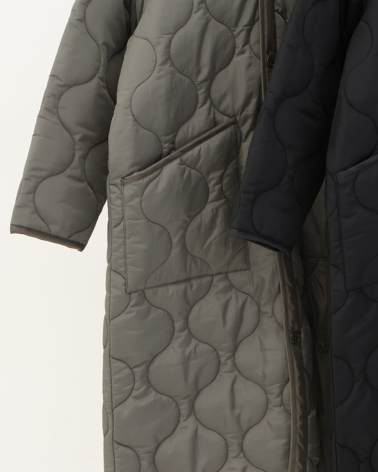 QUILTED LINER COAT 17485