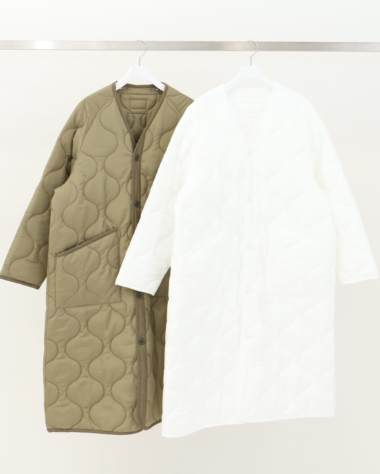 QUILTED LINER COAT 17485