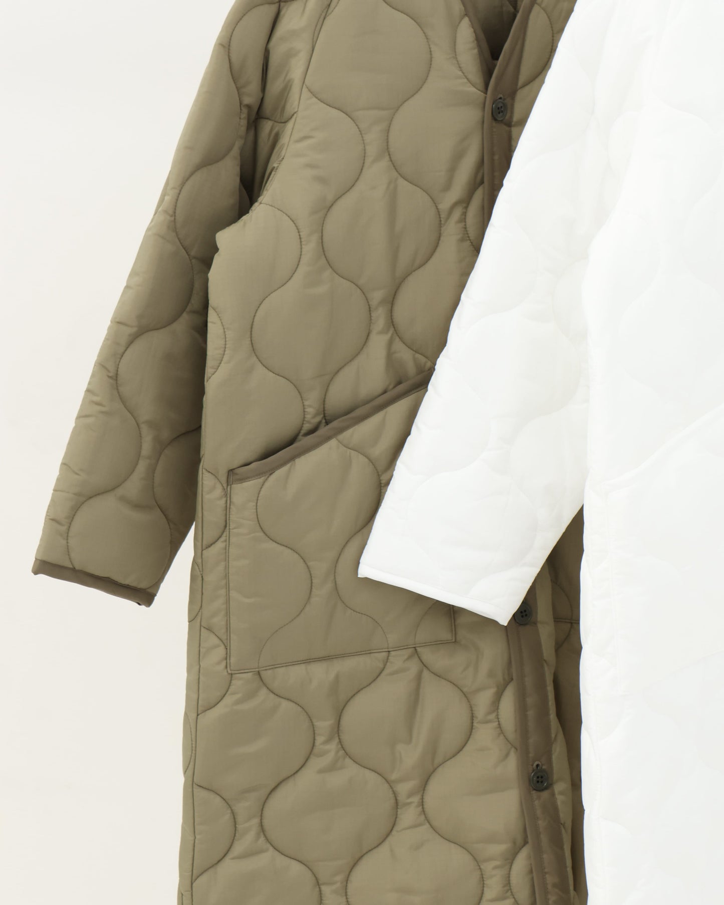 QUILTED LINER COAT 17485