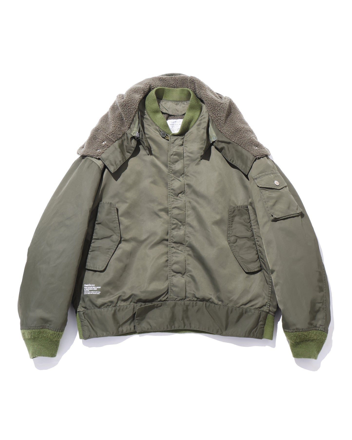 HEAVY NYLON DECK JACKET