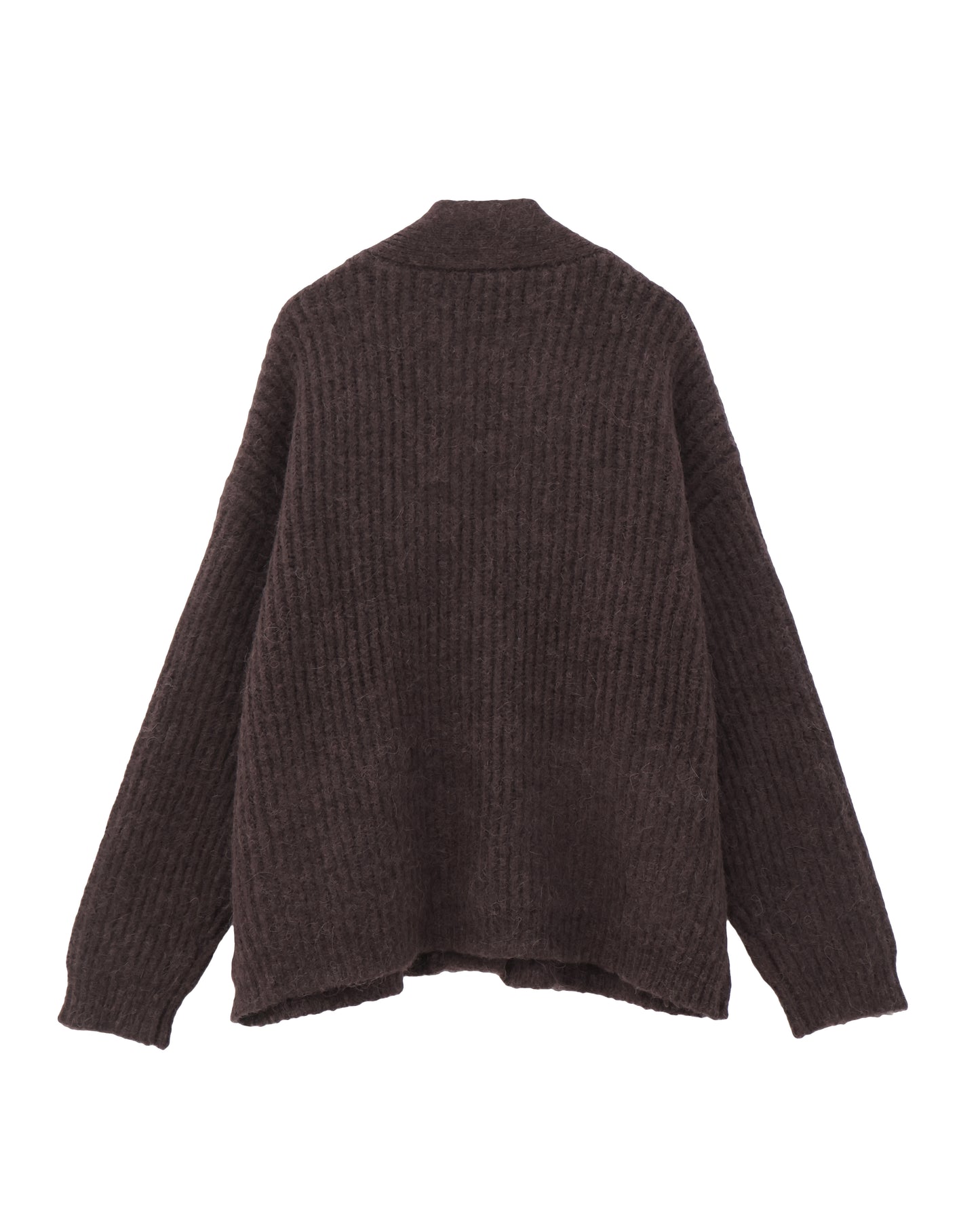 mohair knit cardigan