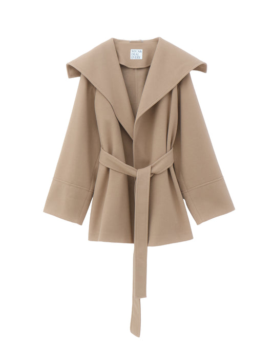 shawl collar coat