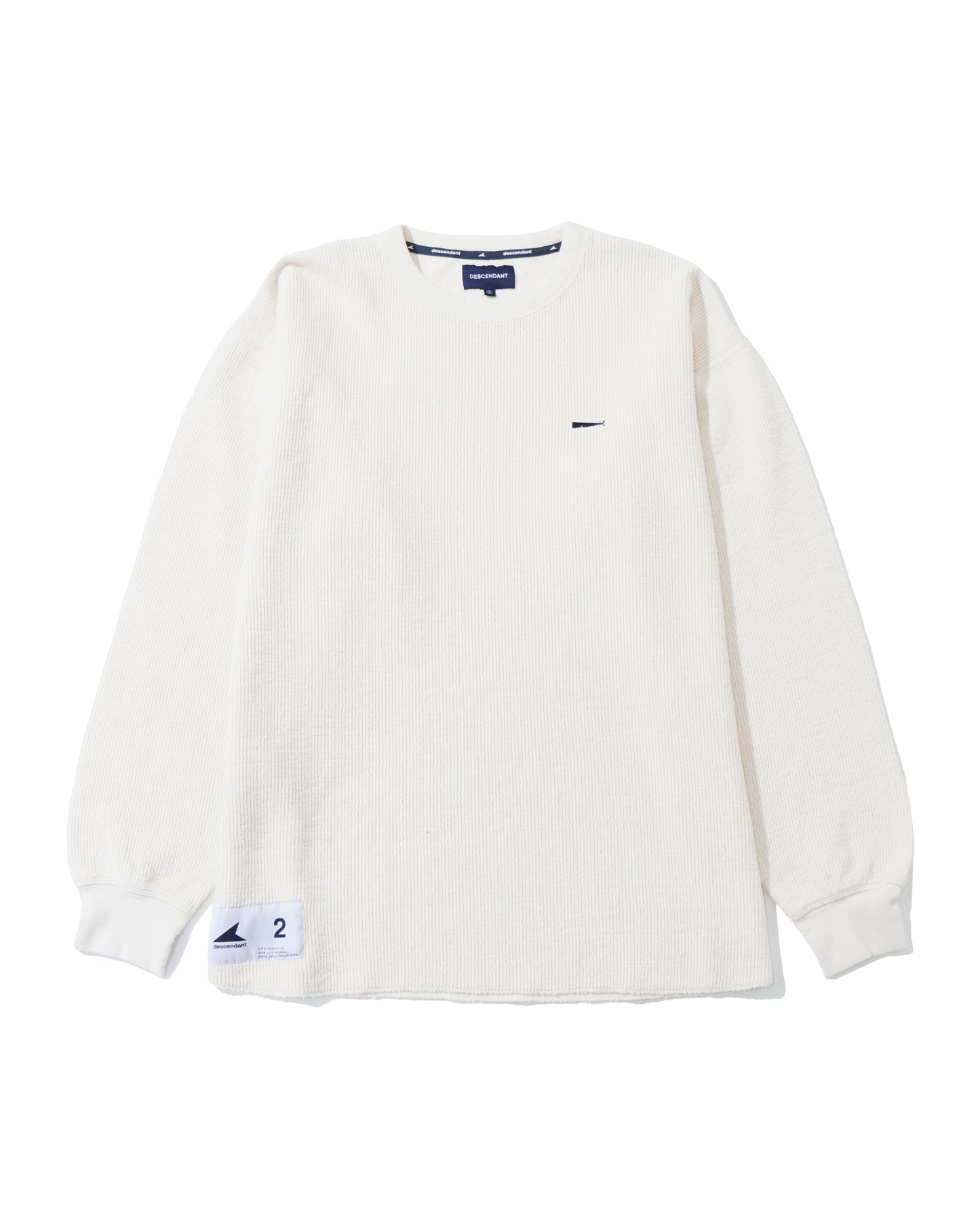 CACHALOT WAFFLE LS  WHITE