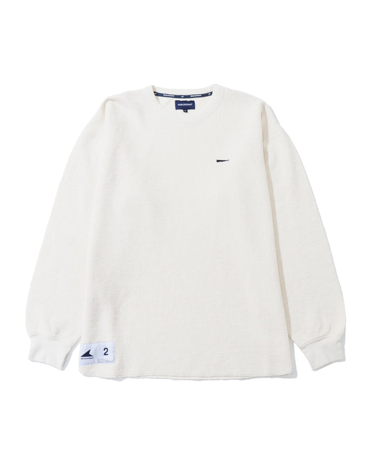 CACHALOT WAFFLE LS  WHITE
