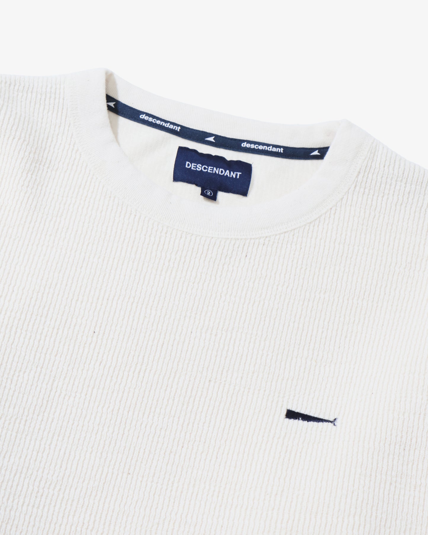 CACHALOT WAFFLE LS  WHITE