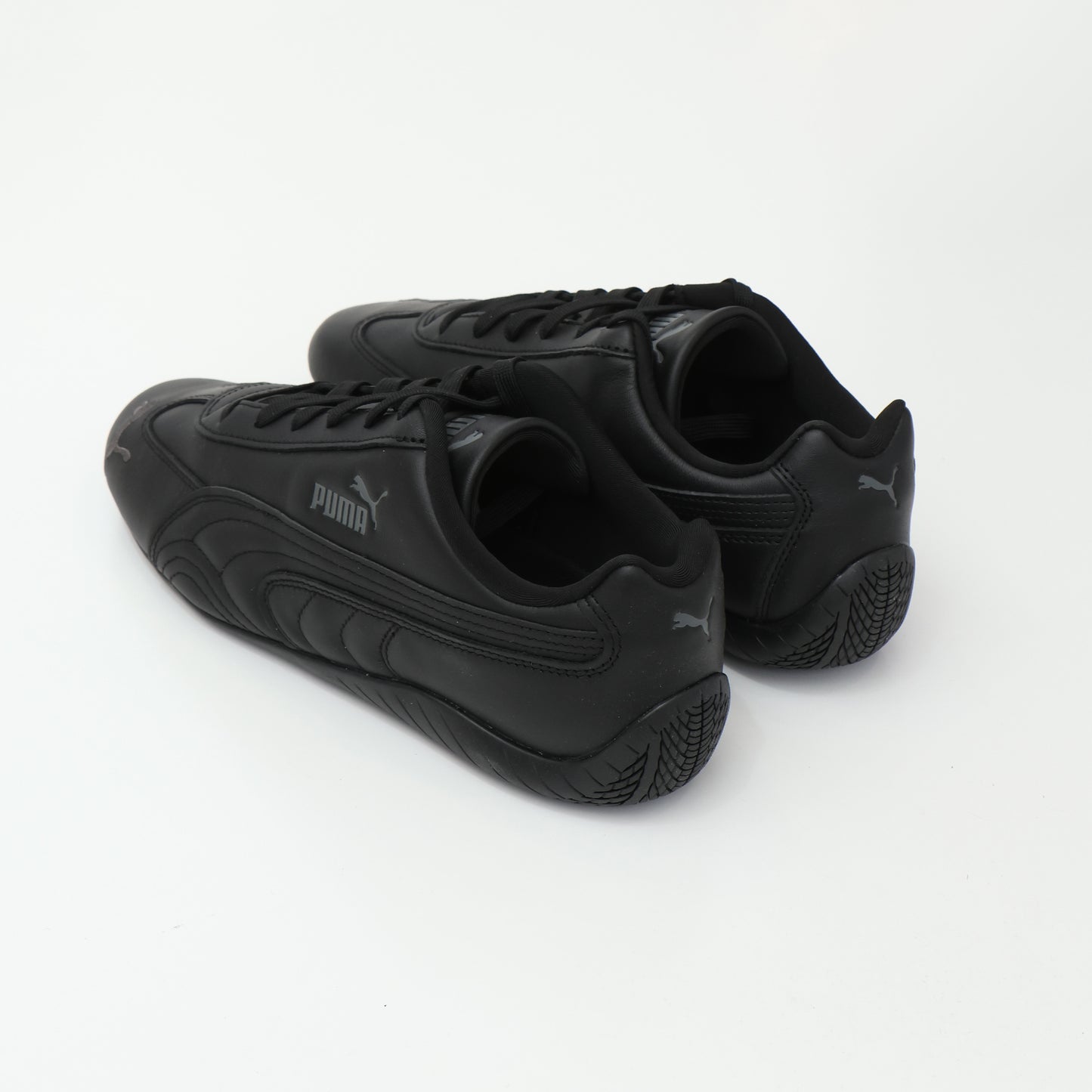 Speedcat Full Lthr PUMA Black-Shadow Gray