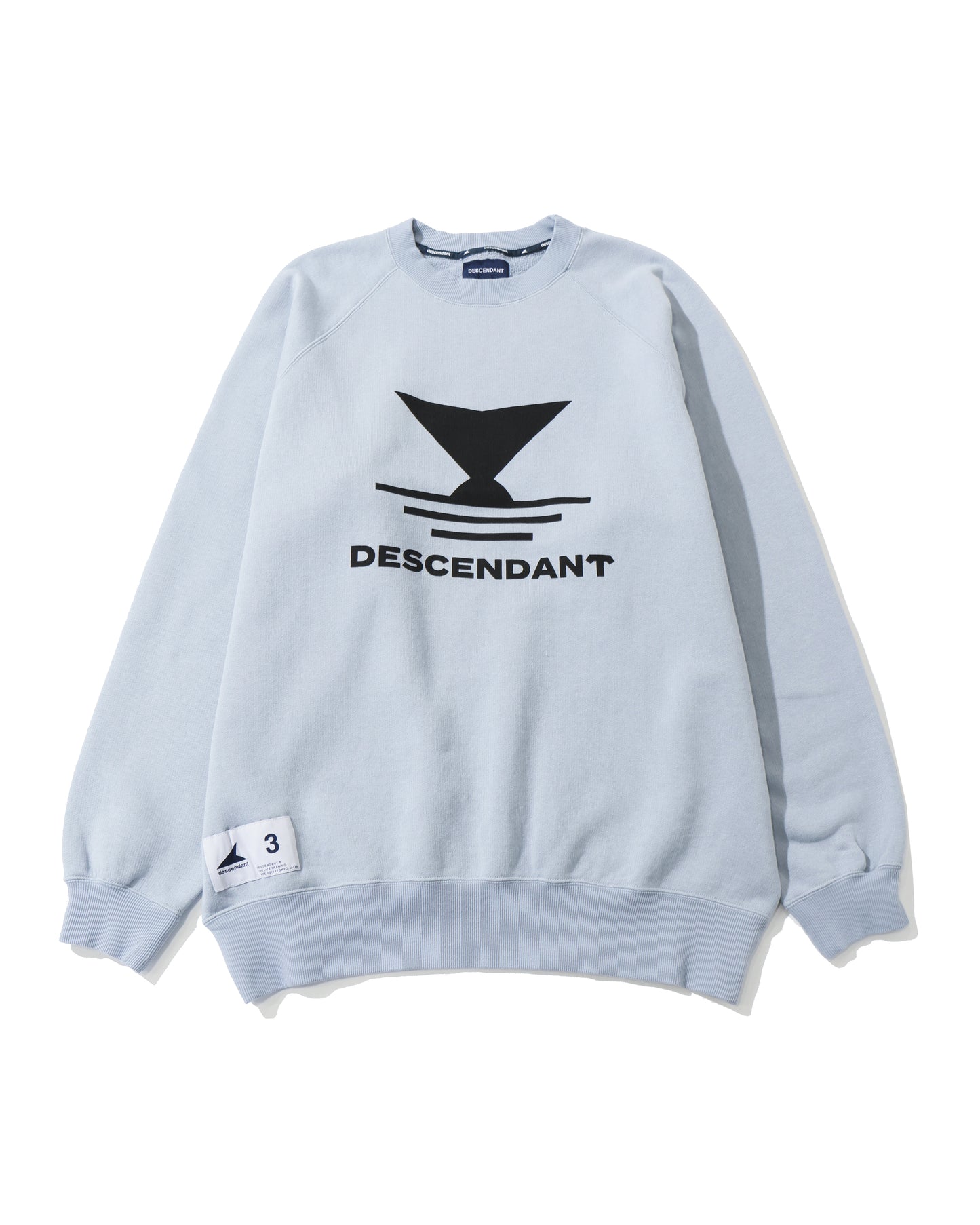 FLUKE UP CREW NECK  LIGHT BLUE